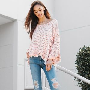 🌸 NWT Free People Island Girl Hacci Top 🌸